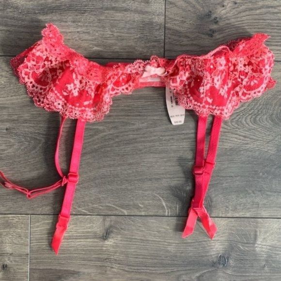 Victoria's Secret pink Garter Belt M/L💥PRICE DROP💥 - Picture 1 of 5